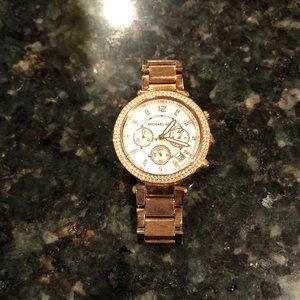 Rose Gold Michael Kors Watch